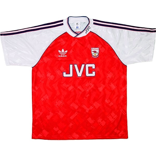 Camiseta Arsenal Replica Primera Ropa Retro 1990 1992 Rojo